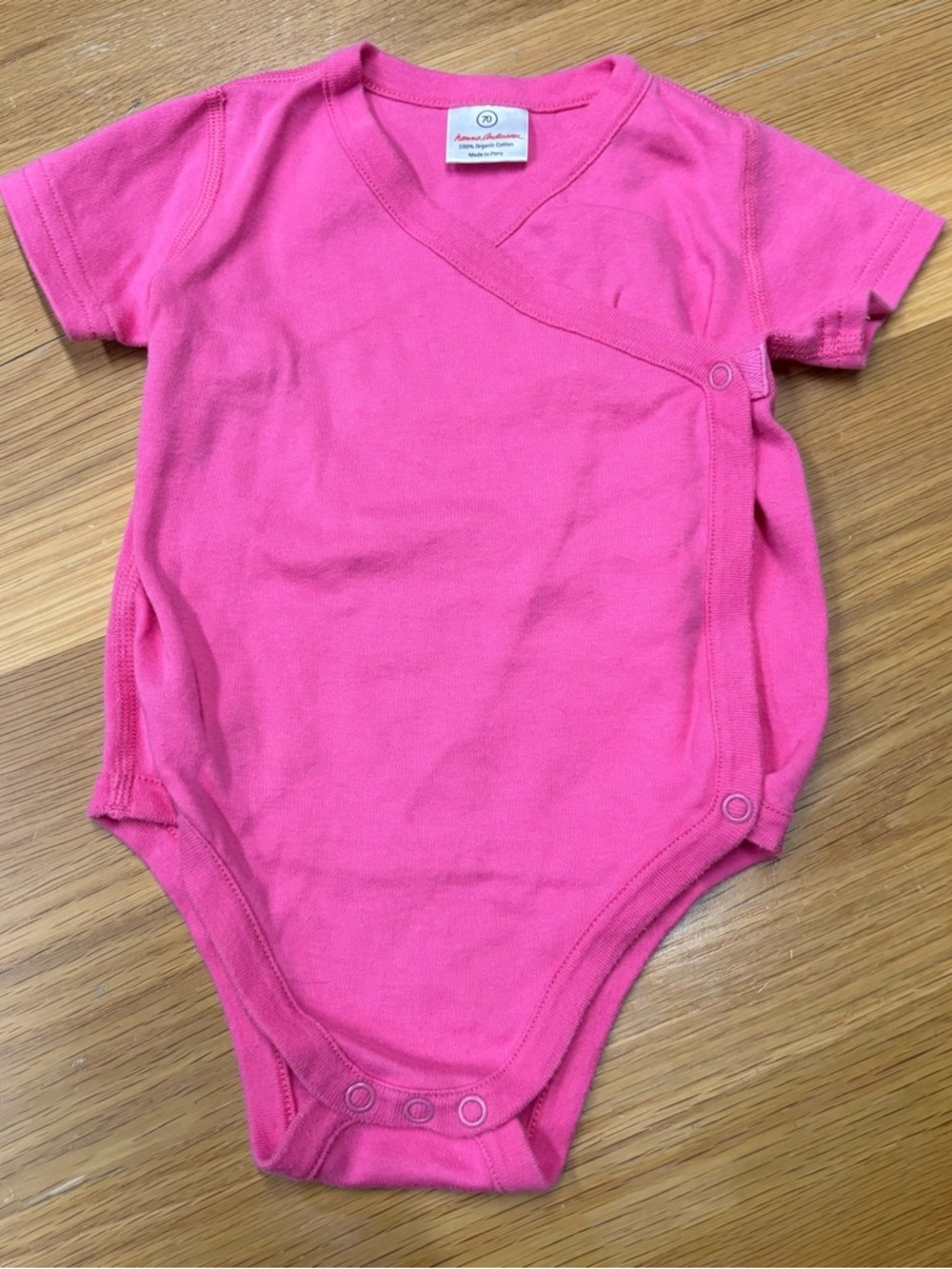 Hanna Andersson Pink Onesie